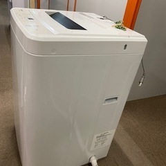 ほぼ未使用　洗濯機　一人暮らし用