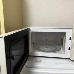 電子レンジ　動作済み。