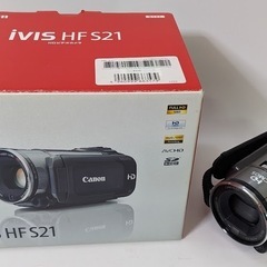 CANON iVIS HF S21 試し撮りしただけの　ほぼ未使用品