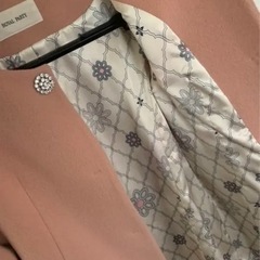 ROYAL PARTY ノーカラーコートの画像