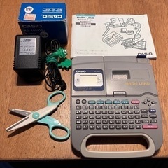 カシオ ネームランドKL-560 アダプター付き