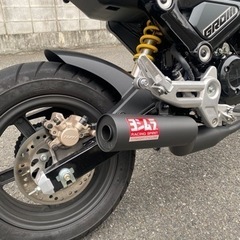 グロム　JC92    ヨシムラ　ストレートサイクロン　マフラー　さらに値下げしましたの画像