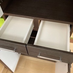 【あげます】ニトリ　食器棚の画像