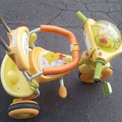 プーさんの三輪車