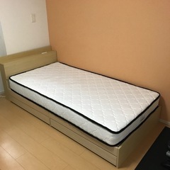 シングルベッド（マットレス付き）