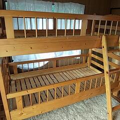 (取引決定)木製二段ベット