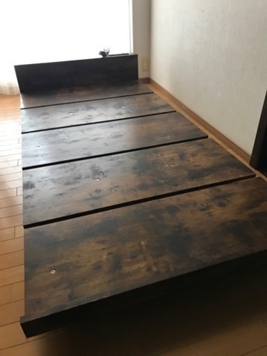 値下げします　組み立てシングルベッド　8ヶ月使用