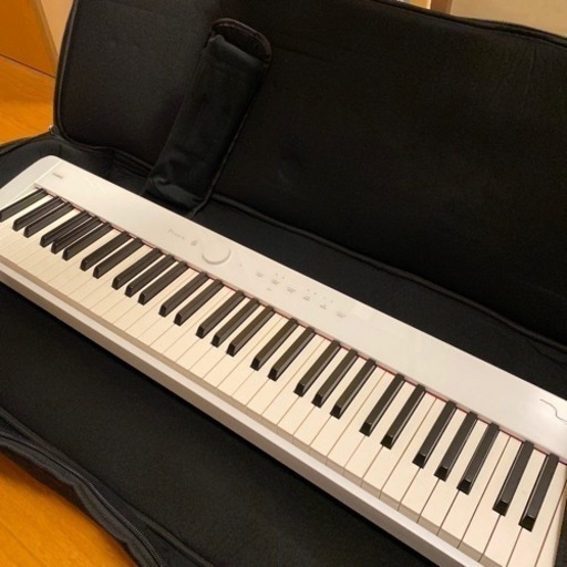 カシオ(CASIO)電子ピアノ Privia PX-S1100WE(ホワイト) 88鍵盤 スリムデザイン