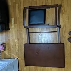 折りたたみ机・椅子セット【取引中】の画像