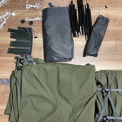 BUNDOK ソロベース　テント　パップテント　軍幕