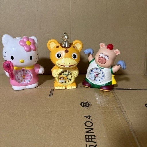 ハローキティー　ブースカ　いーじゃない（ポンキッキーズ）　目覚まし時計