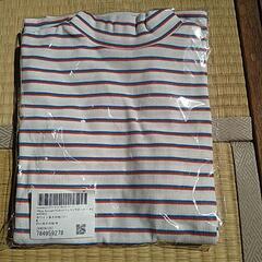 moment+　TCカットテレコリブボーダーカットソー