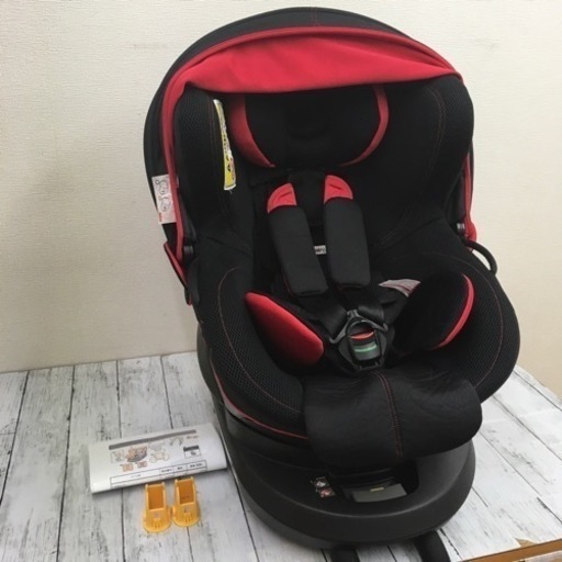 【値下げしました19690円→17490円→15290円】カーメイト エールべべクルット4iプレミアム カーボンレッド BF876