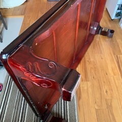 昭和レトロなローテーブルの画像