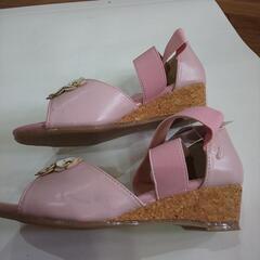 22cm  女の子用 サンダル  ★傷アリの画像