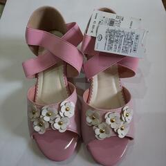 22cm  女の子用 サンダル  ★傷アリ
