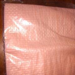 お話し中　新品　お花見　レジャーシート　パステルオレンジ　180...