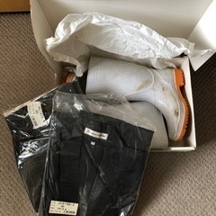 厨房　長靴　作務衣　23.5㎝　Mサイズ