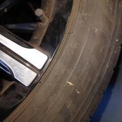 値下応談★【Firestone WIDE OVAL 215/50R17】夏タイヤ 4本【BS BALMINUM 社外 17インチ 7J5HPCD114.3+53】ブラポリの画像