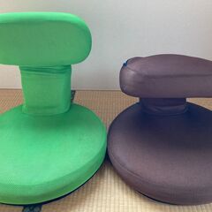 【差し上げます】座椅子　二個組