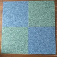 スミノエ(Suminoe) タイルカーペット 50×50cm ECOS MJ-1009 グリーン 20枚の画像