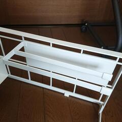 ☆山崎実業 towerタワーキッチンスタンドセットの画像