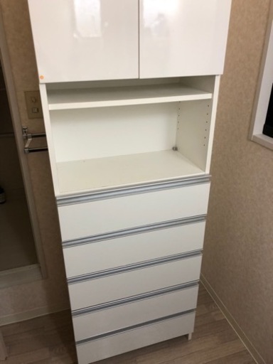 美品　ランドリー収納