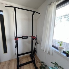 懸垂スタンド　ぶら下がり健康器　ディップス　レッグレイズ
