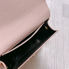 チェーンショルダーバッグ　ピンク　フルラ風の画像