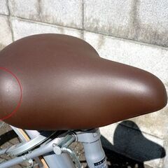☆ダイニチ産業 シティサイクル 27インチ 自転車 LEROUX smart cycle ママチャリ カゴ付き LEDオートライト ルル― シルバー 札幌 北20条店の画像