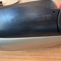 値下げしました！トヨタbB 左ドアミラーの画像