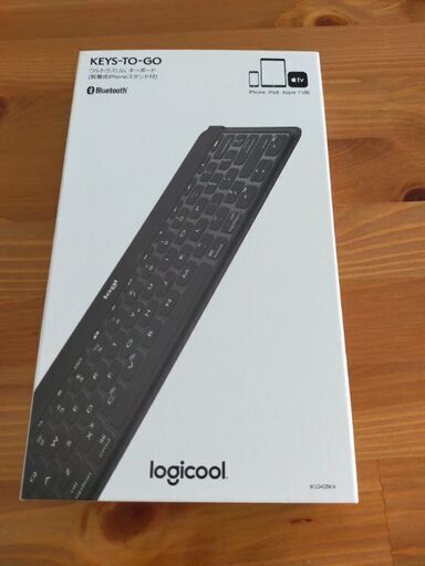 【9/29最終値下げ】【美品】logicool Bluetoothキーボード IK1042BKA