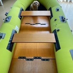 ゴムボート（4人乗り）未使用品の画像