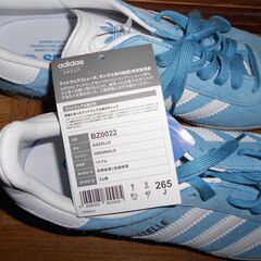 ☆彡値下　格安　未使用　Adidas　Gazelle　26.5㎝の画像
