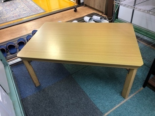 【リサイクルサービス八光】幅90㎝　華芝ジャパン　フラットヒーターコタツ　UCK-2-NA