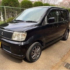 三菱　ekワゴン ブラック！車検付き！通勤などに！