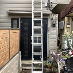 中古】アルインコ 3連ハシゴ ALINCO TRN-83G