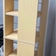 値下[美品]7段回転式ブックラック 