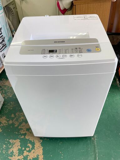 ★アイリスオーヤマ★ 5Kg洗濯機 2021年 IAW-T502E IRIS 新生活 1人暮らし コンパクト 生活家電 福島 郡山市 a