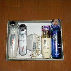 【お取引決定しました】【未使用】ＬＥＤ美顔器＆イオン美顔器（中古...