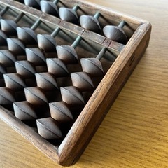 さらに値下げ!  アンティーク　そろばん　5つ玉の画像