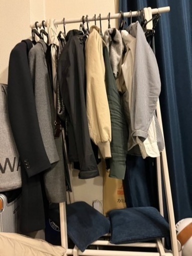 【受渡し者決定】ハンガーラック　豊中市 服部天神駅近く