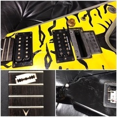 DEANダイムRAZORBACKフライングVセットネックギター現状 パンテラ ジョージリンチの画像