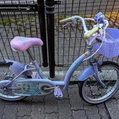 【値下げ】プリンセス　ソフィア　子供用自転車　女の子　18インチの画像