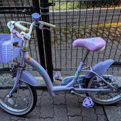【値下げ】プリンセス　ソフィア　子供用自転車　女の子　18インチの画像
