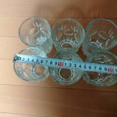 【未使用】 アデリアグラス　コップ　食器　昭和レトロ　5客セットの画像