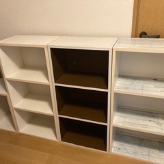 受け渡し者決定　カラーボックス　セットの画像