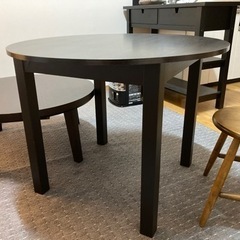 ダイニングテーブル 円形 IKEAの中古が安い！激安で譲ります