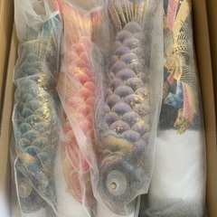 4年前にもらった室内用鯉のぼり飾りの画像