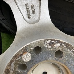 タイヤ　溝あり　195/65R 15 アルミホイール　の画像